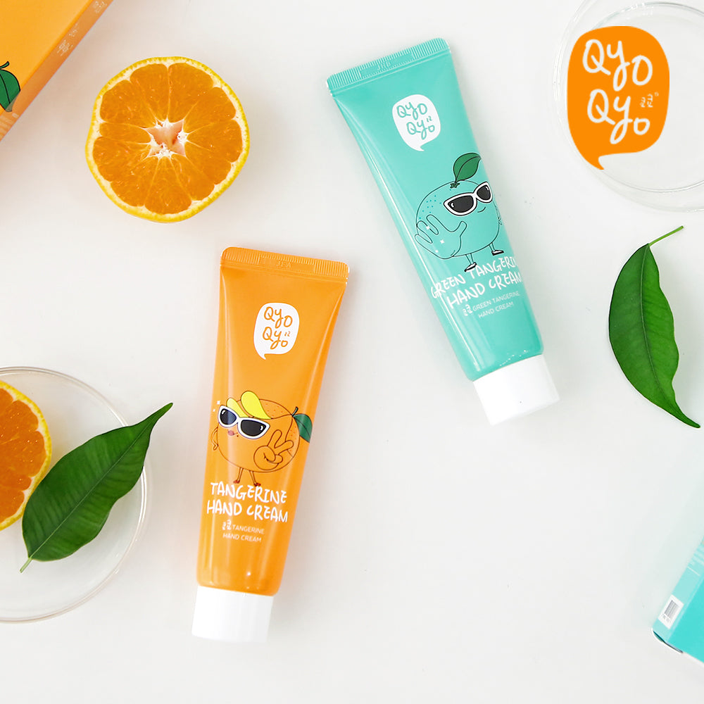 QyoQyo Tangerine Hand Cream 50ml - Crema de Maini