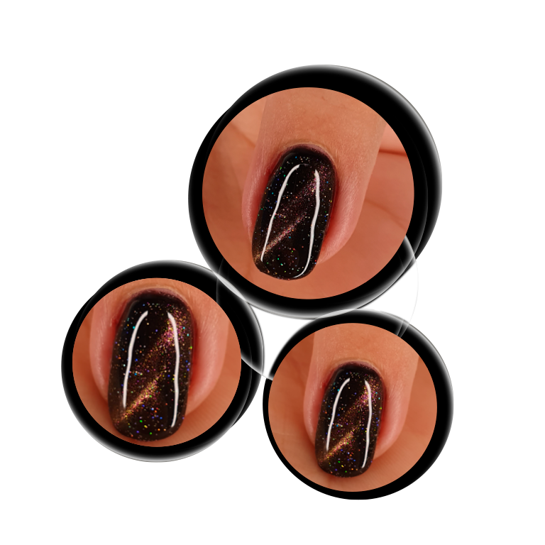 Layla Cosmetics Cat Eye Gel Polish N.4 Lazy - Oja Semipermanenta Efect Cat Eye