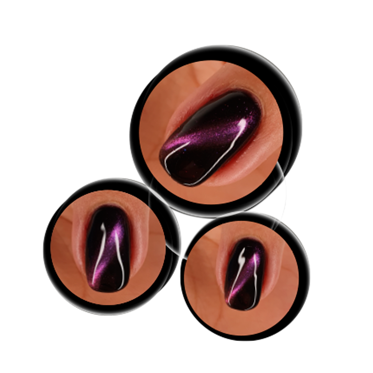 Layla Cosmetics Cat Eye Gel Polish N.5 Pussy - Oja Semipermanenta Efect Cat Eye