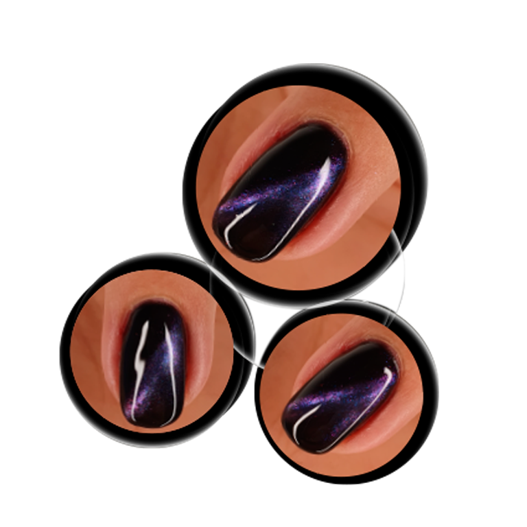 Layla Cosmetics Cat Eye Gel Polish N.7 Seven Lives - Oja Semipermanenta Efect Cat Eye
