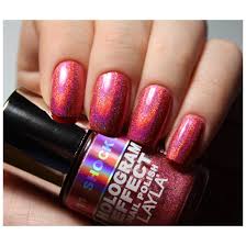Layla Cosmetics Hologram Effect N.11 Shock Pink - Lac de Unghii Clasic cu Efect Holografic