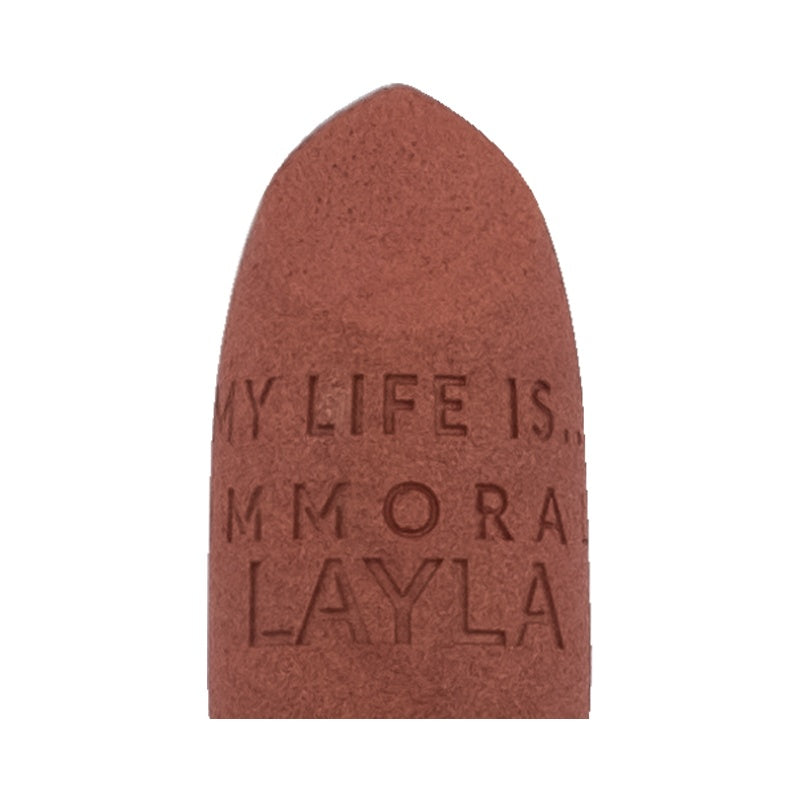 Layla Cosmetics Immoral Mat Lipstick No 4 Insane - Ruj Intens Mat