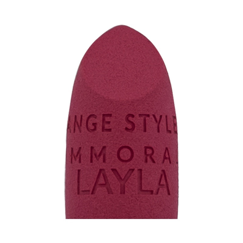Layla Cosmetics Immoral Mat Lipstick No 24 Pelledoca - Ruj Intens Mat