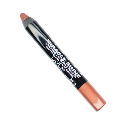 Layla Cosmetics Miracle Shine Lasting Lipgloss Pencil No 1 - Ruj Stralucitor de Lunga Durata