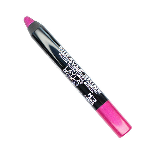Layla Cosmetics Miracle Shine Lasting Lipgloss Pencil No 3 - Ruj Stralucitor de Lunga Durata