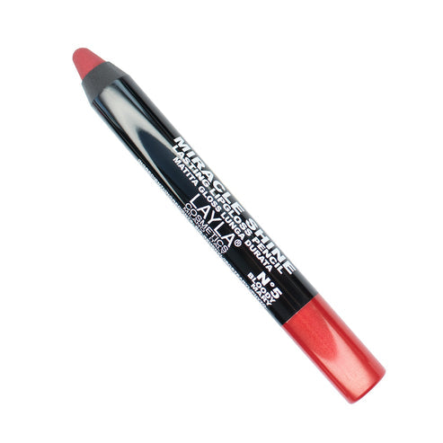 Layla Cosmetics Miracle Shine Lasting Lipgloss Pencil No 5 - Ruj Stralucitor de Lunga Durata