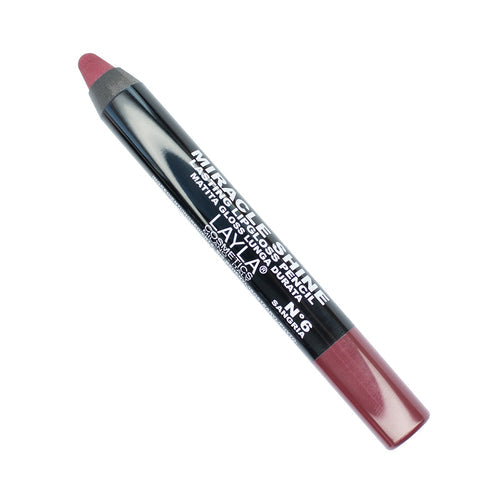 Layla Cosmetics Miracle Shine Lasting Lipgloss Pencil No 6 - Ruj Stralucitor de Lunga Durata