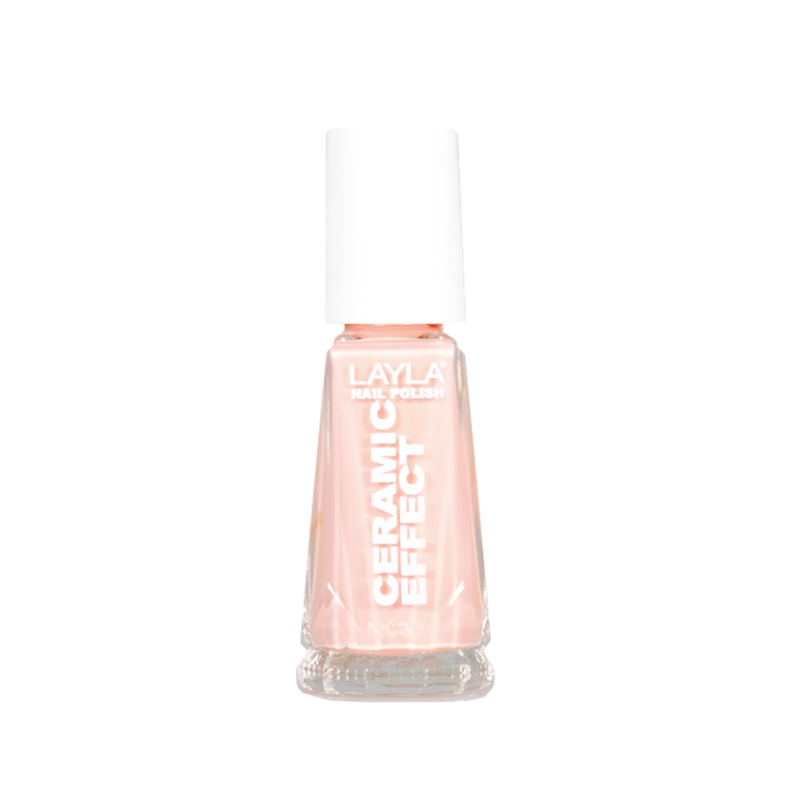 Layla Cosmetics Nail Polish Ceramic Effect N.113 Princess Skin - Lac de Unghii Clasic