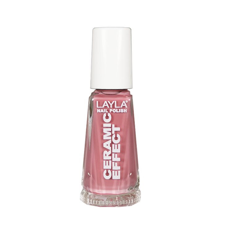 Layla Cosmetics Nail Polish Ceramic Effect Quiet N.120 Pillow - Lac de Unghii Clasic