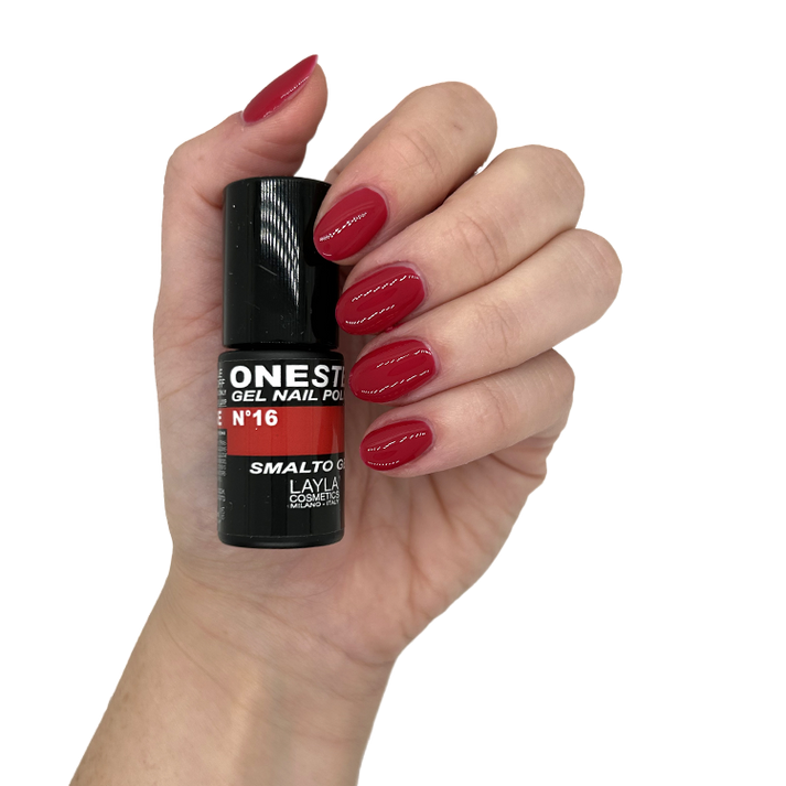 Layla Cosmetics One Step Gel Nail Polish N.16 Moulin Rouge - Oja Semipermanenta