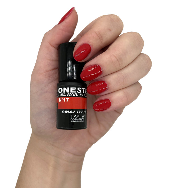 Layla Cosmetics One Step Gel Nail Polish N.17 Alla Scala - Oja Semipermanenta