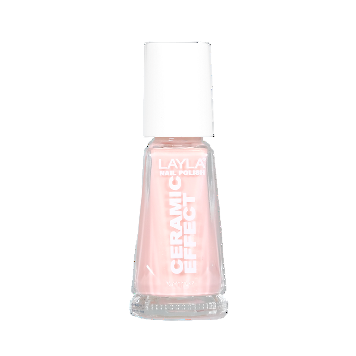 Layla Cosmetics Nail Polish Ceramic Effect N.17 Ballet Shoes - Lac de Unghii Clasic