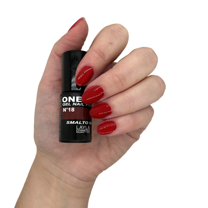 Layla Cosmetics One Step Gel Nail Polish N.18 Opera - Oja Semipermanenta