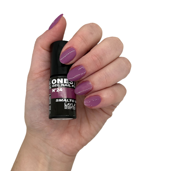 Layla Cosmetics One Step Gel Nail Polish N.24 Lily Bit - Oja Semipermanenta