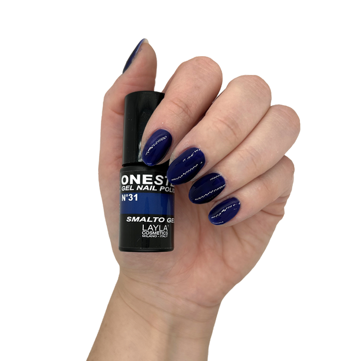 Layla Cosmetics One Step Gel Nail Polish N.31 Blues - Oja Semipermanenta