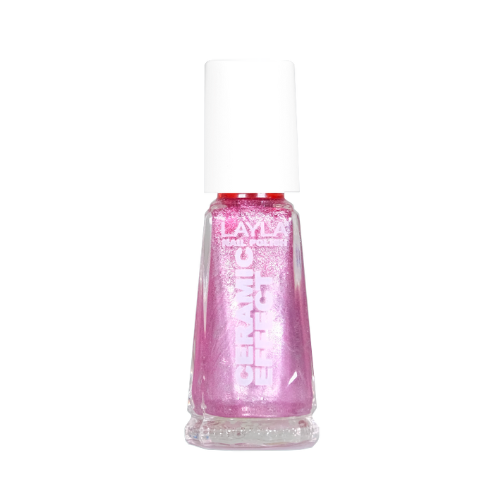 Layla Cosmetics Nail Polish Ceramic Effect N.37 Teenage Dream - Lac de Unghii Clasic