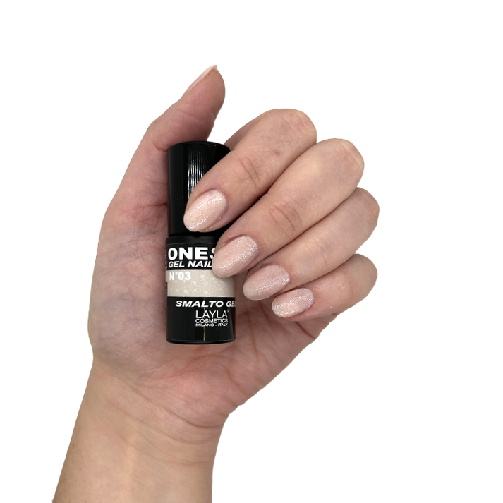Layla Cosmetics One Step Gel Nail Polish N.3 Ballerina - Oja Semipermanenta