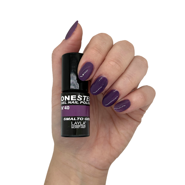 Layla Cosmetics One Step Gel Nail Polish N.40 Sunup Island - Oja Semipermanenta