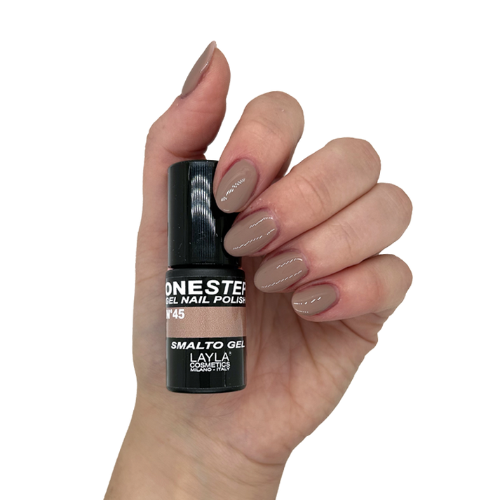 Layla Cosmetics One Step Gel Nail Polish N.45 Safari - Oja Semipermanenta