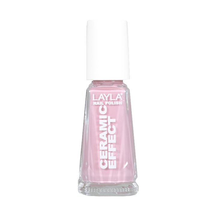 Layla Cosmetics Nail Polish Ceramic Effect N.48 Skin - Lac de Unghii Clasic