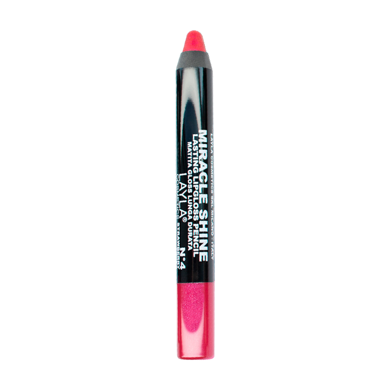 Layla Cosmetics Miracle Shine Lasting Lipgloss Pencil No 4 - Ruj Stralucitor de Lunga Durata