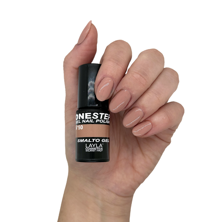 Layla Cosmetics One Step Gel Nail Polish N.50 My Privice - Oja Semipermanenta