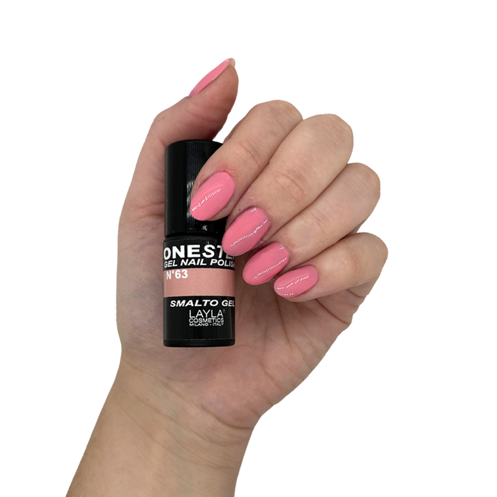Layla Cosmetics One Step Gel Nail Polish N.63 Primrose - Oja Semipermanenta