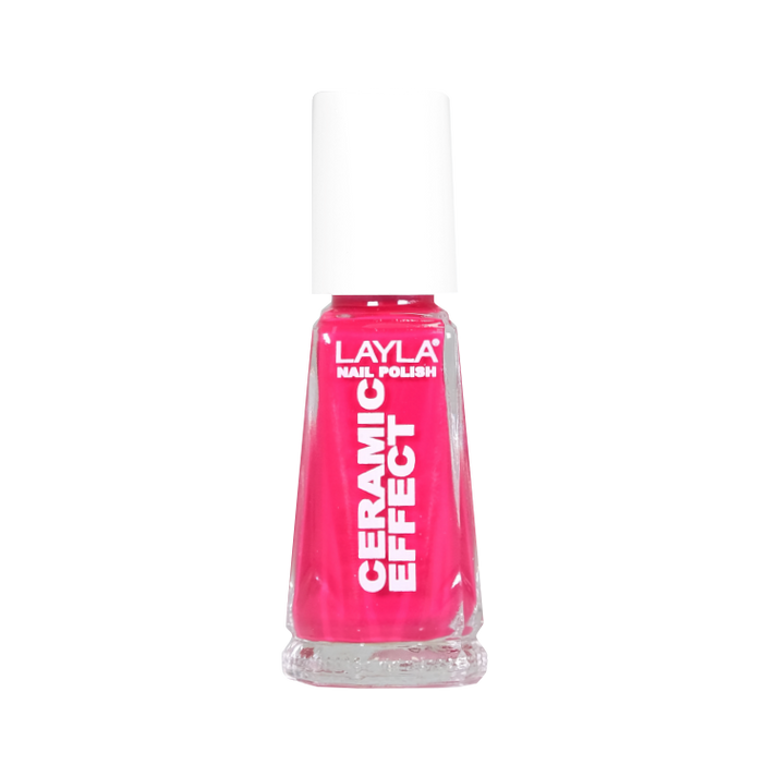 Layla Cosmetics Nail Polish Ceramic Effect N.67 Hypnotic Cherry - Lac de Unghii Clasic