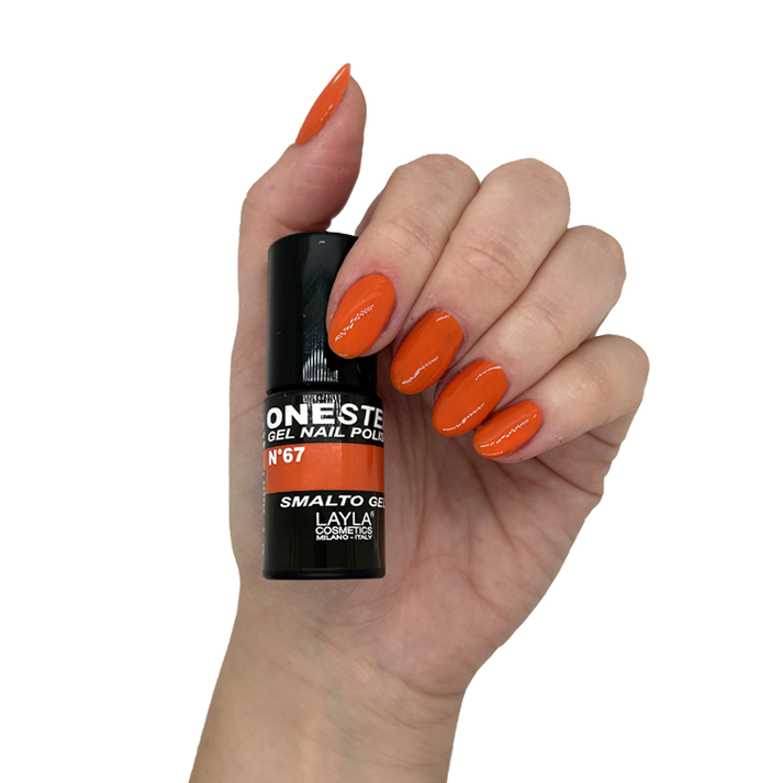 Layla Cosmetics One Step Gel Nail Polish N.67 Sunset - Oja Semipermanenta