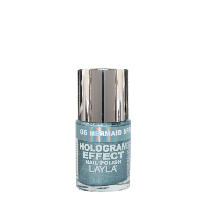 Layla Cosmetics Hologram Effect N.6 Mermaid Spell - Lac de Unghii Clasic cu Efect Holografic