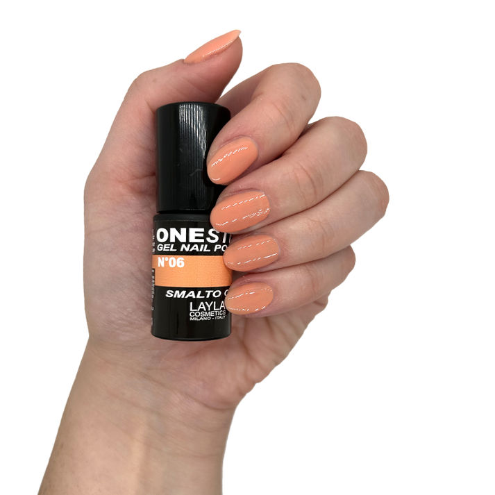 Layla Cosmetics One Step Gel Nail Polish N.6 Sunset - Oja Semipermanenta