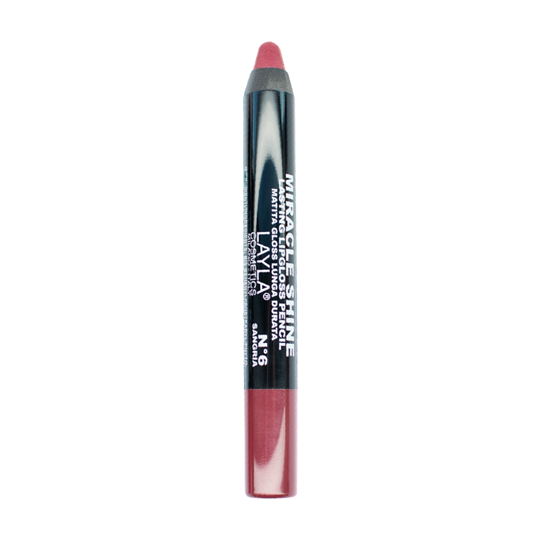 Layla Cosmetics Miracle Shine Lasting Lipgloss Pencil No 6 - Ruj Stralucitor de Lunga Durata