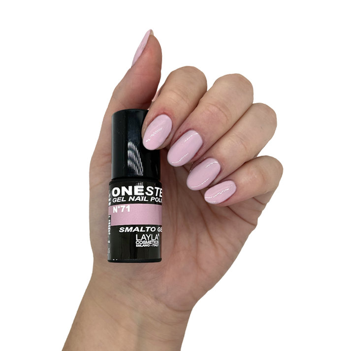 Layla Cosmetics One Step Gel Nail Polish N.71 Sexy Heart - Oja Semipermanenta