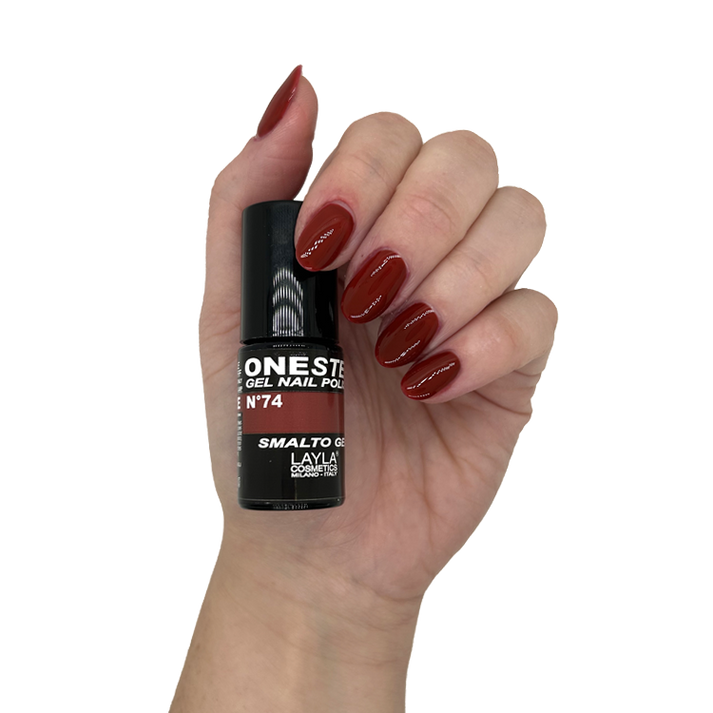 Layla Cosmetics One Step Gel Nail Polish N.74 Atomic Bronze - Oja Semipermanenta