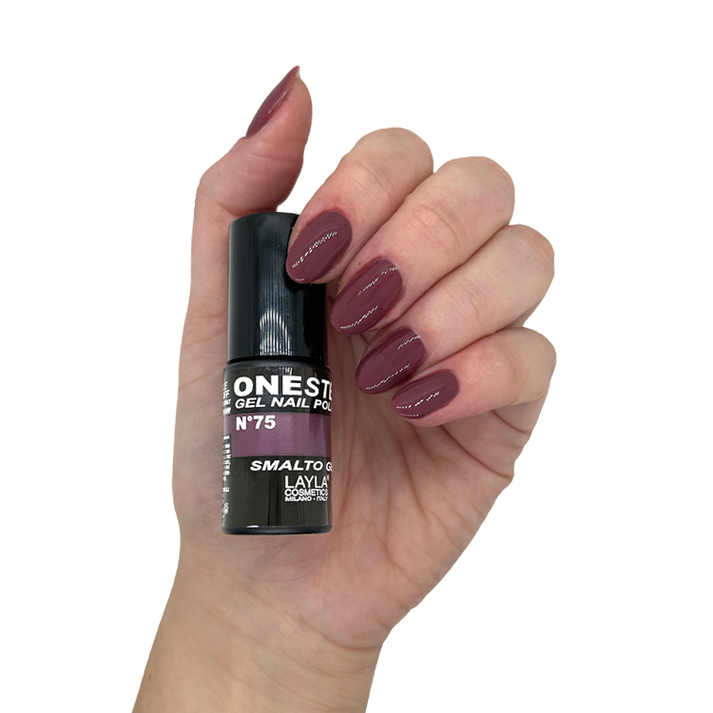 Layla Cosmetics One Step Gel Nail Polish N.75 Reserved - Oja Semipermanenta