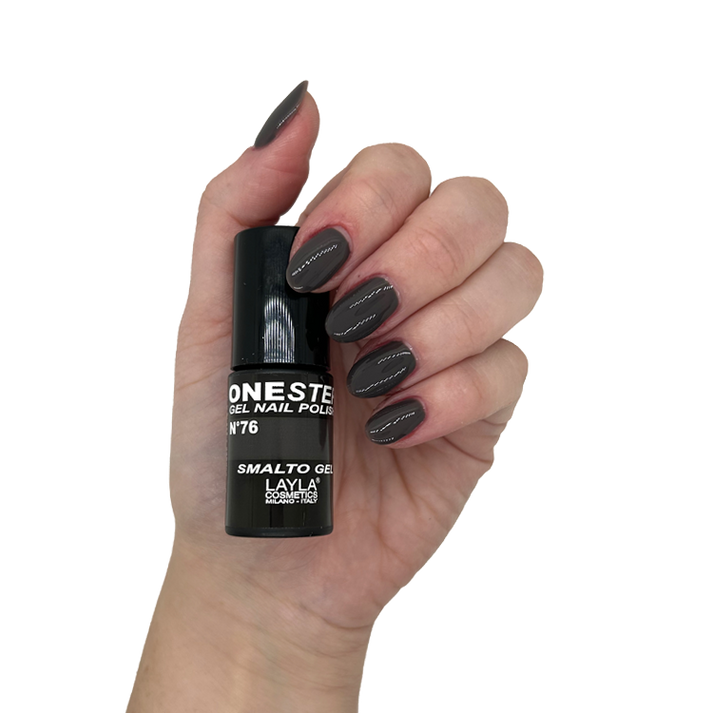Layla Cosmetics One Step Gel Nail Polish N.76 Concrete Jungle - Oja Semipermanenta
