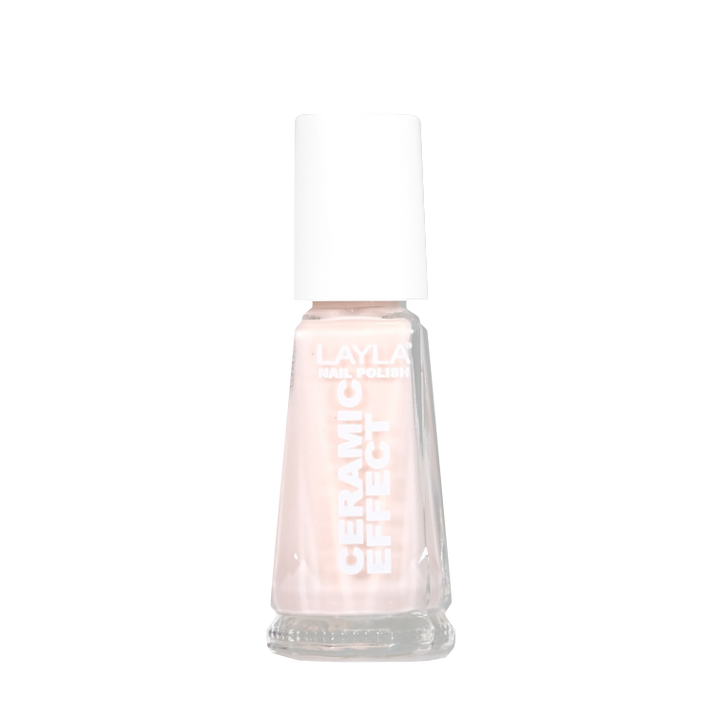 Layla Cosmetics Nail Polish Ceramic Effect N.88 Naked - Lac de Unghii Clasic
