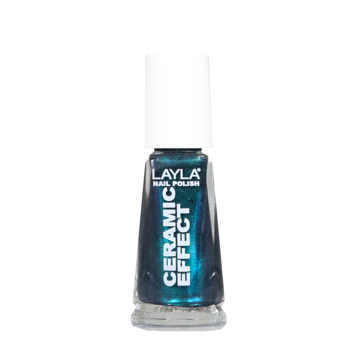 Layla Cosmetics Nail Polish Ceramic Effect N.97 Egyptian Night - Lac de Unghii Clasic