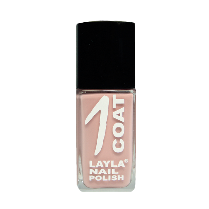 Layla Cosmetics One Coat Nail Polish N.15 White Russian - Lac de Unghii Clasic