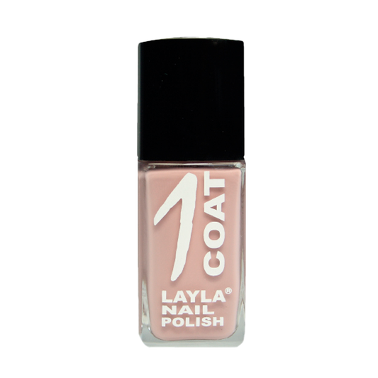 Layla Cosmetics One Coat Nail Polish N.15 White Russian - Lac de Unghii Clasic