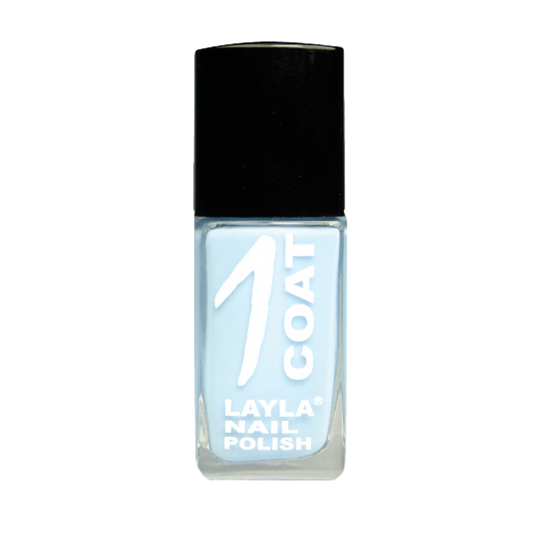 Layla Cosmetics One Coat Nail Polish N.18 Blue Skies - Lac de Unghii Clasic