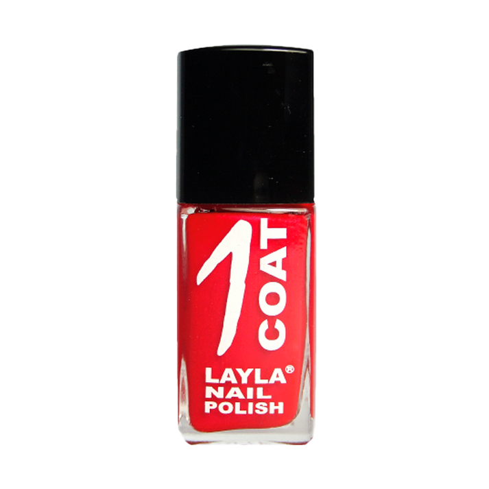 Layla Cosmetics One Coat Nail Polish N.21 Cherry Brandy - Lac de Unghii Clasic