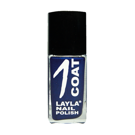 Layla Cosmetics One Coat Nail Polish N.22 Blue Peach - Lac de Unghii Clasic