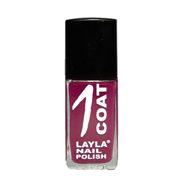 Layla Cosmetics One Coat Nail Polish N.23 Cranberry - Lac de Unghii Clasic