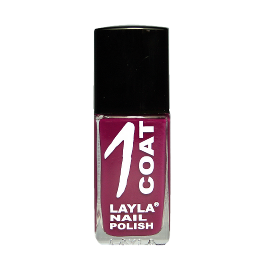 Layla Cosmetics One Coat Nail Polish N.23 Cranberry - Lac de Unghii Clasic