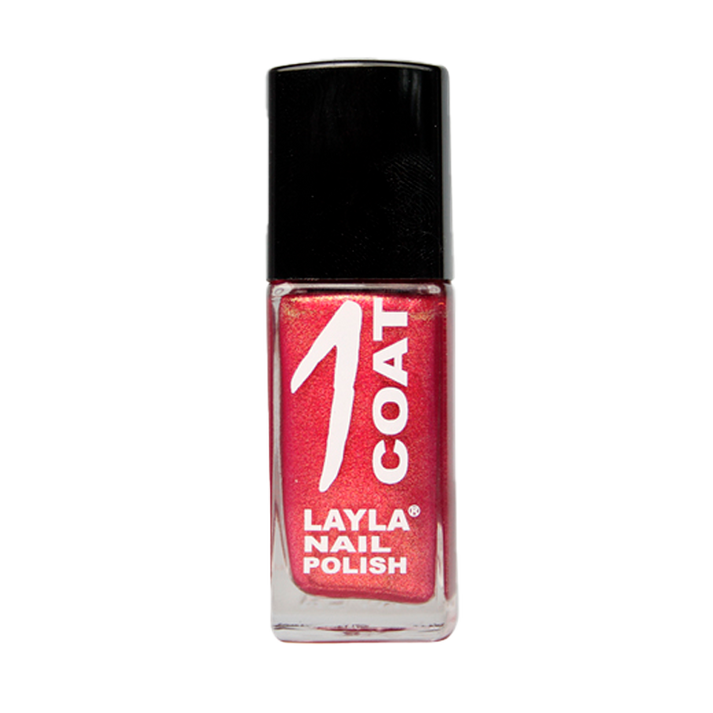 Layla Cosmetics One Coat Nail Polish N.27 Reflection Cherry - Lac de Unghii Clasic