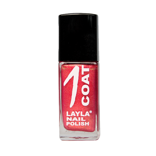 Layla Cosmetics One Coat Nail Polish N.27 Reflection Cherry - Lac de Unghii Clasic