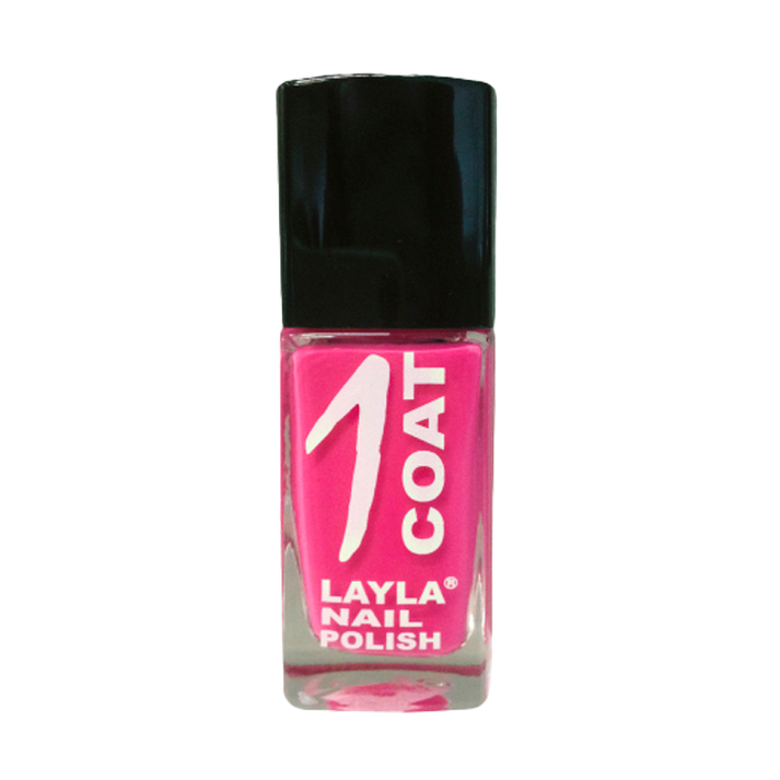 Layla Cosmetics One Coat Nail Polish N.9 Break Pink - Lac de Unghii Clasic