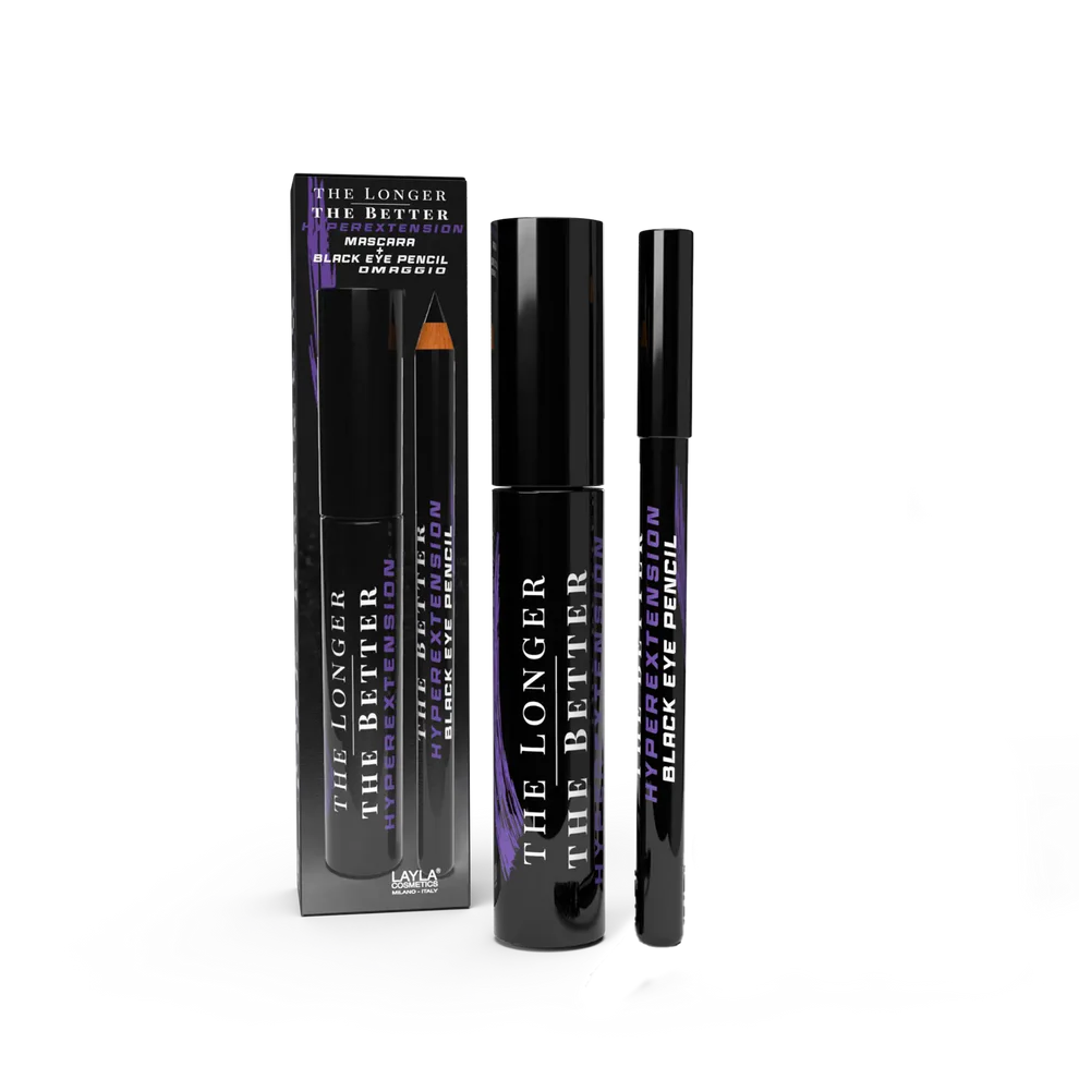 Layla Cosmetics The Longer The Better Hyperextension - Rimel pentru Alungire Extrema