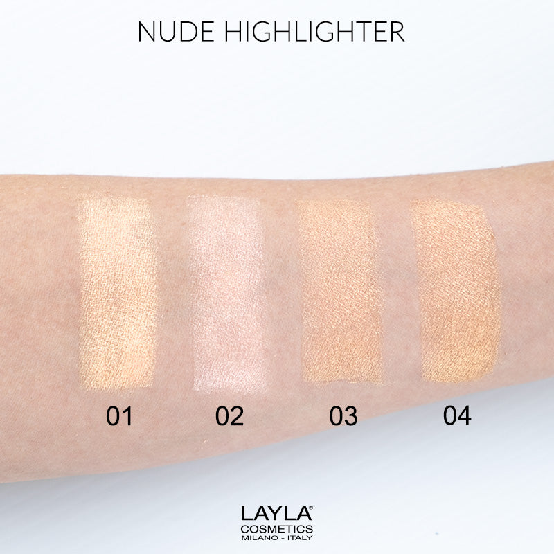 Layla Cosmetics Nude Highlighter Top Cover No 3 - Iluminator